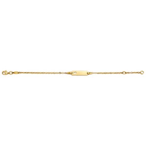 Gold bracelet 10kt, AR60-22